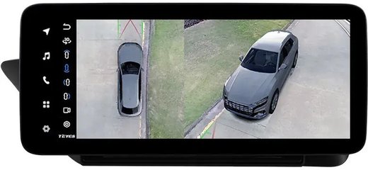 Магнитола Lexus ES200, ES250, ES350 2015-2018 (джойстик - шайба) - Teyes LUX ONE 360 монитор 12.3" 2K QLED на Android 10, 6Гб+128Гб, CarPlay, 4G SIM-слот, 4 камеры в комплекте
