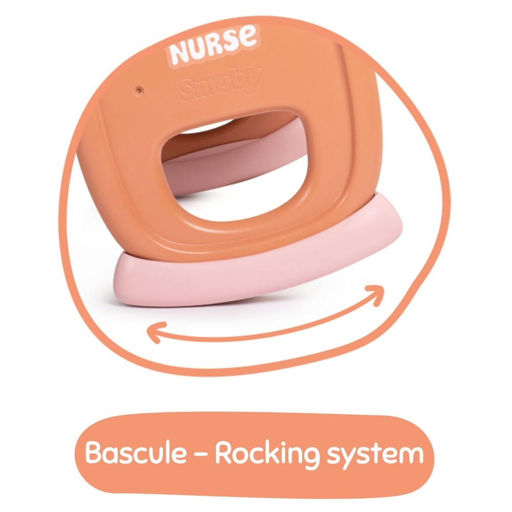 Smoby Baby Nurse - колыбель с балдахином Для куклы 42 см 220391