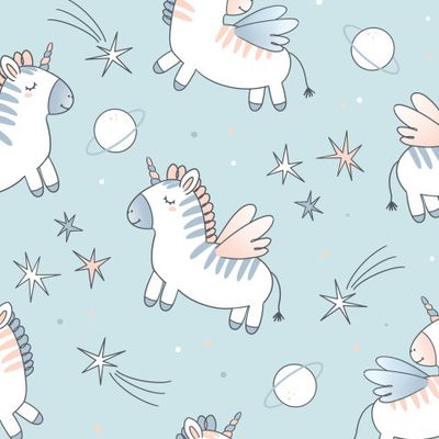 Зебры единороги