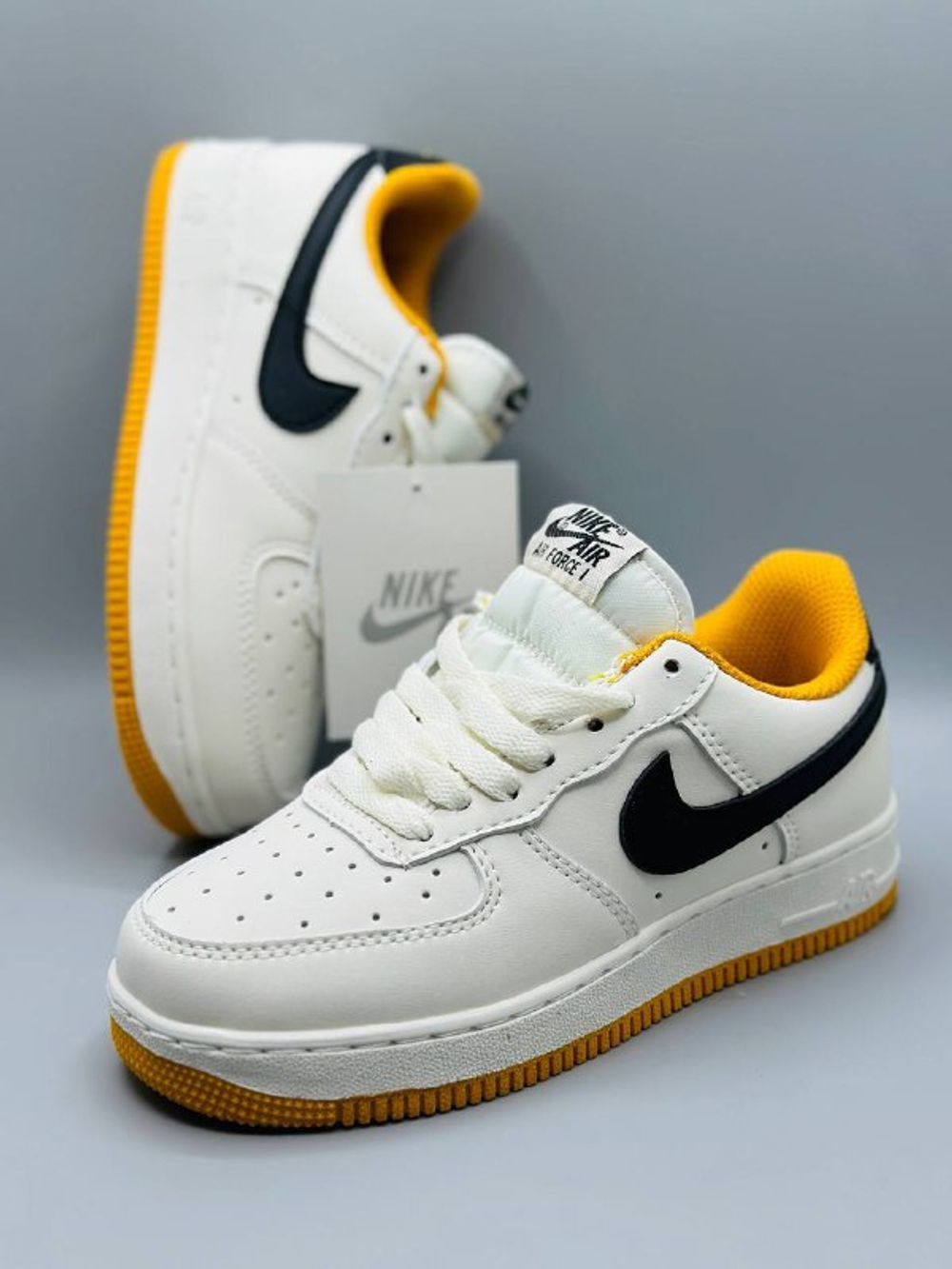 Детские кожаные кроссовки Nike Air Force 1