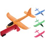 Самолет метательный «Истребитель» 35*37 см, запуск с пистолета, микс