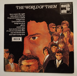 Винтажная виниловая пластинка LP Them The World Of Them (Germany 1975)