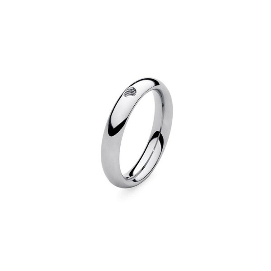 Кольцо - База Qudo Basic small silver 15.2 мм 627061 S