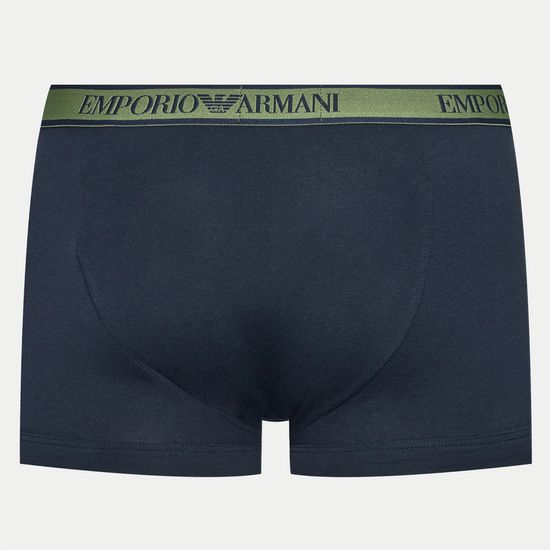 Набор мужских трусов хипсов 3в1 темно-синие Emporio Armani 111357_4F717 70435