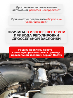 Шестерня привода дроссельной заслонки (ремкомплект) Hyundai ACCENT (IV) [Кузов: RB] G4FA 2014-2019 DZ-9