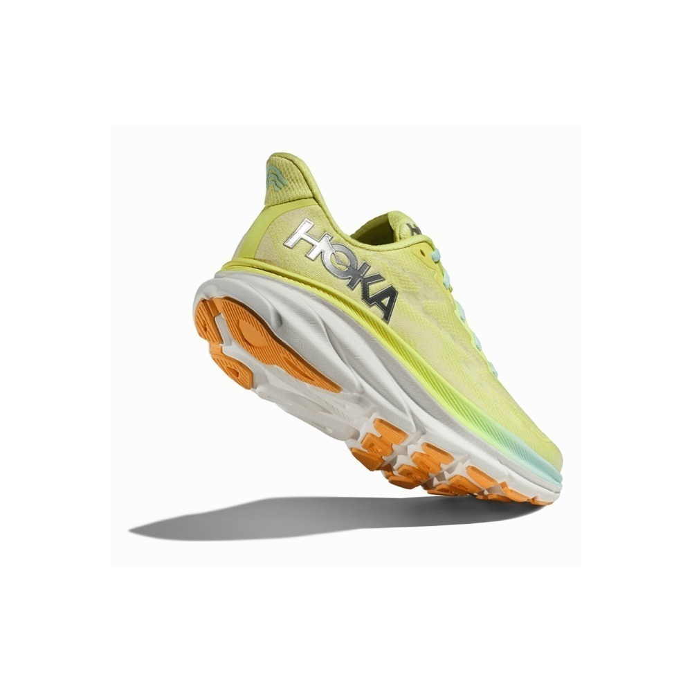 Кроссовки женские HOKA W CLIFTON 9 WIDE Citrus Glow / Sunlit Ocea