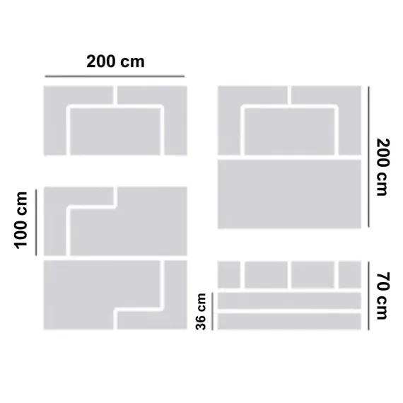 Диван Teddy, терракотовый