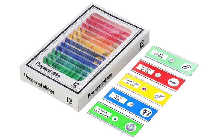 Микроскоп цифровой Levenhuk Rainbow DM700 LCD с набором микропрепаратов