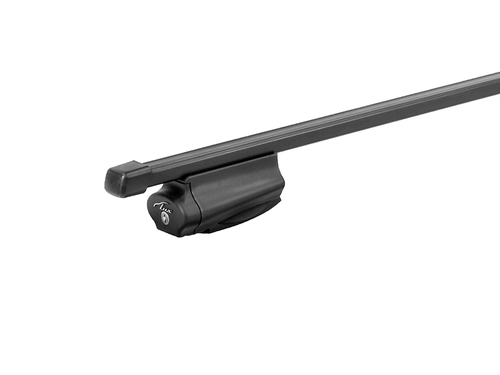 Багажник на крышу LUX БЭЛТ с дугами 1,2м прямоугольными в пластике для авто с рейлингами(арт.846097+849210)