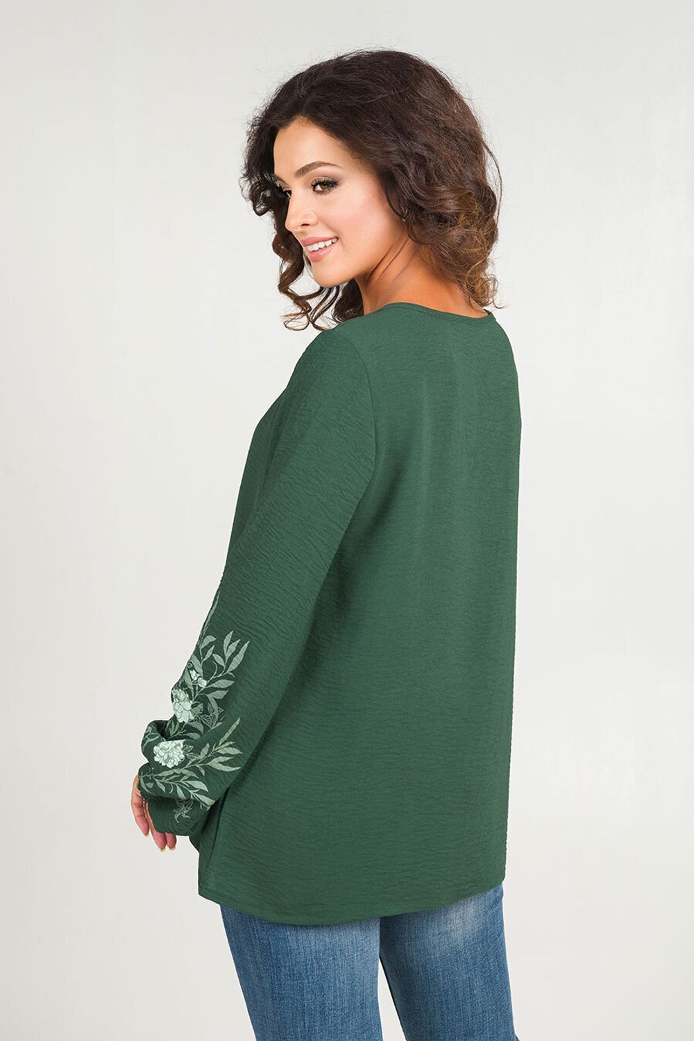 Туника Миранда (46-60) Serenada малахитовый (Акция)