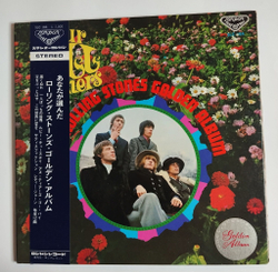 Винтажная виниловая пластинка LP The Rolling Stones Golden Album (Japan 1967) (Obi)