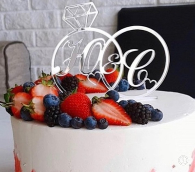 Буквы в кольцах