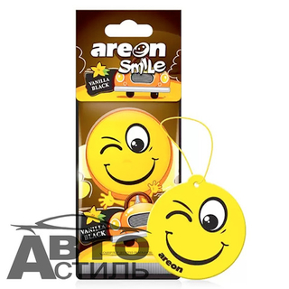 Ароматизатор сухой AREON Смайл - Ванила+Блэк