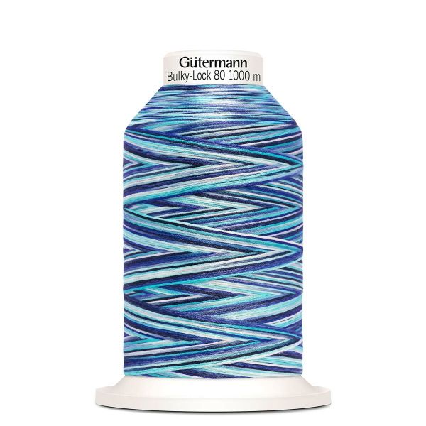 Нить текстурированная Gutermann Bulky-Lock 80 multicolor (1000 метров), 1 кат. | 9957