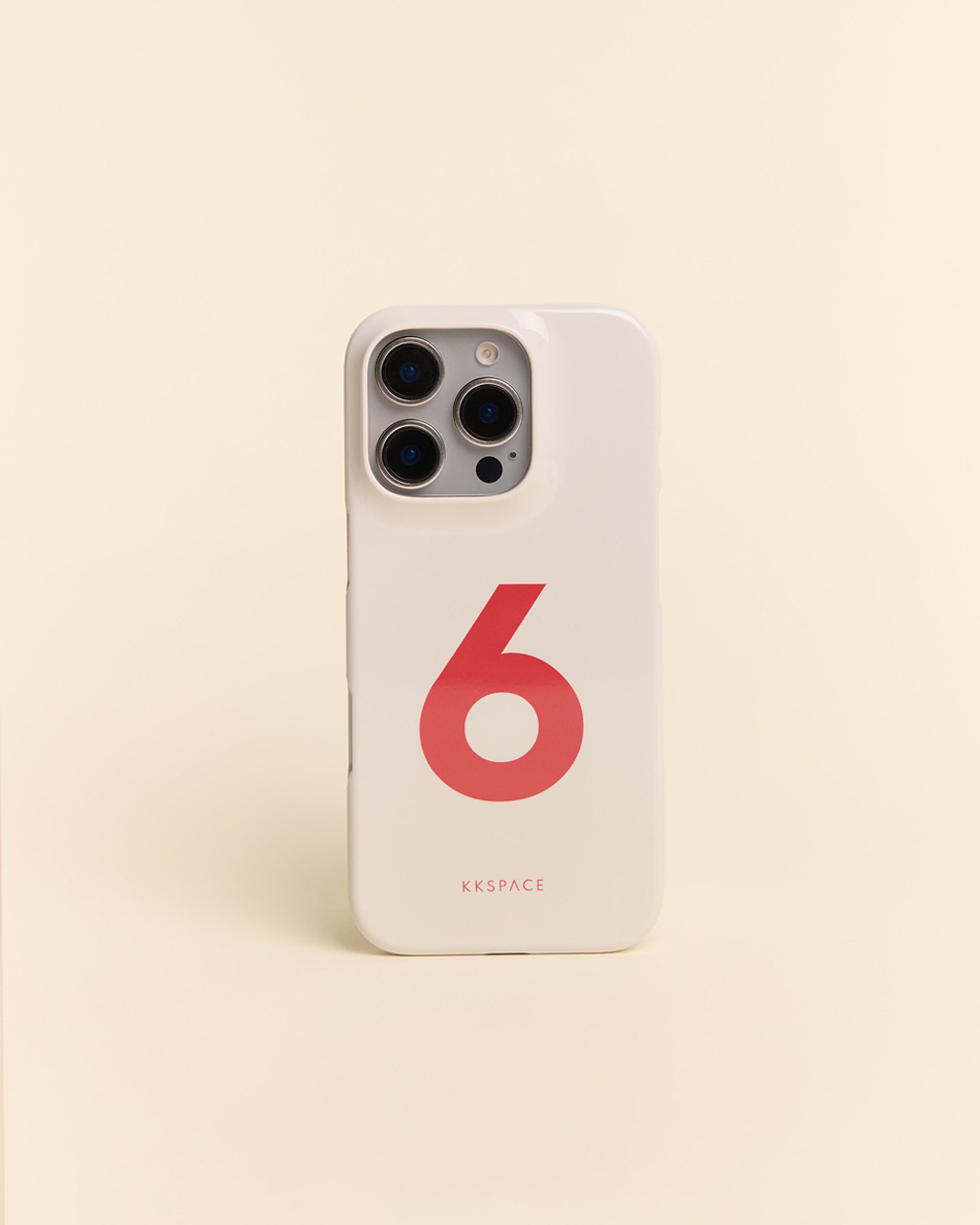 Чехол NUMBERS для iPhone | Красный