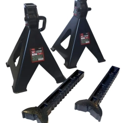 Подставка ремонтная с упорными пятками 6т (h min 385мм, h max 595мм) (к-т 2шт) RockForce RF-TH56001B