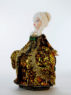 Кукла-шкатулка коллекционная Фрейлина 18 века