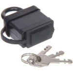 Замок навесной 40мм черный, блистер