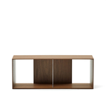 Litto Большой стеллаж из шпона орехового дерева 101 x 38 см