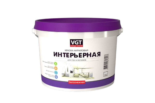 КРАСКА VGT ИНТЕРЬЕРНАЯ ВДАК-2180 25КГ