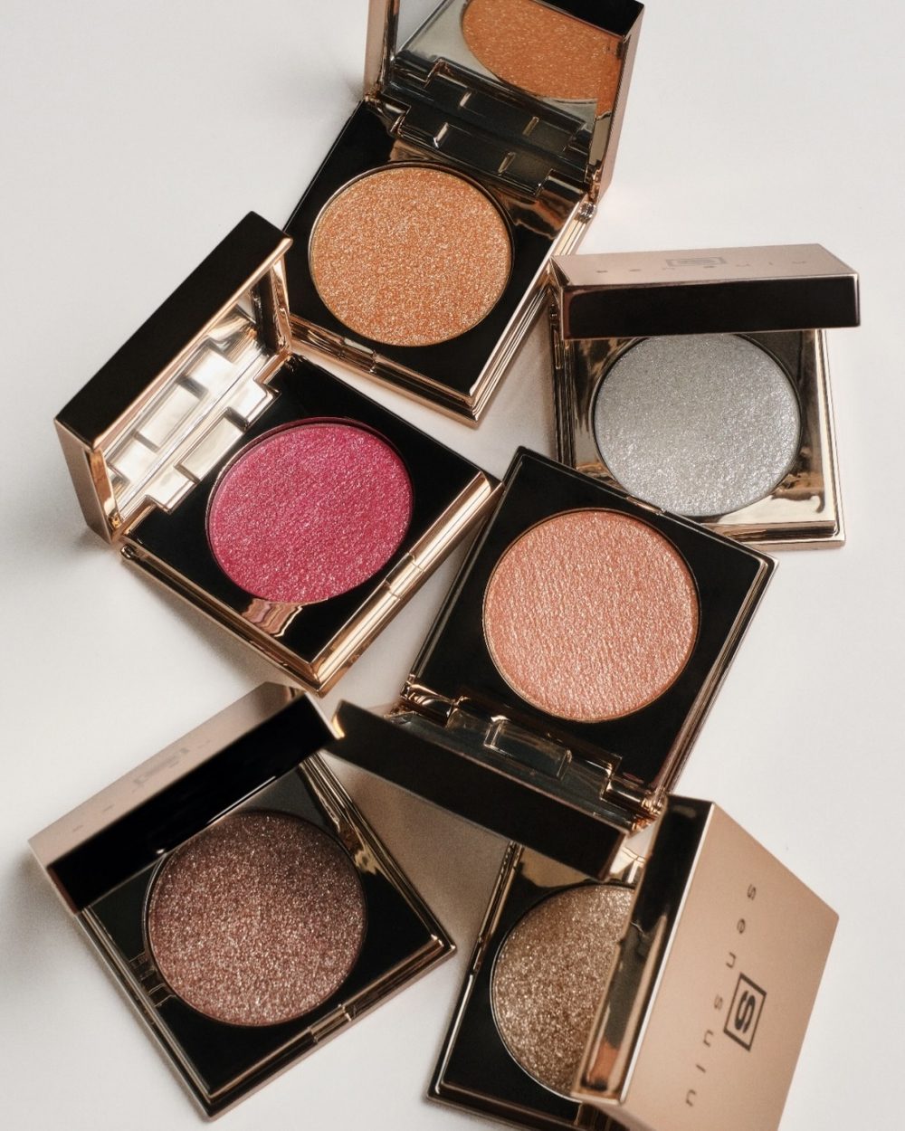 Sen Sulu глиттер прессованные Sparkle mood 03 Soft Sand