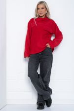 Свитшот Лори флисовый (красный) Б12556-7 LT Collection