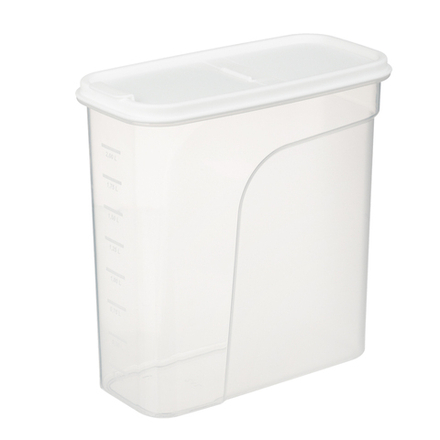 Банка для сыпучих продуктов МАШ прямоугольный 2,4л, пластик