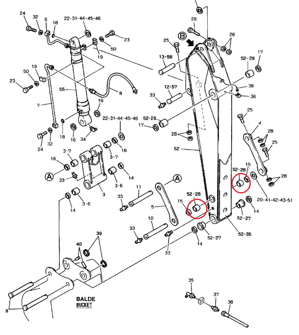 Втулка 2405T907