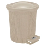 Контейнер для мусора с педалью Soul 6 л айвори