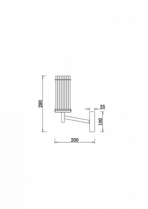 Бра Freya Manisa FR5036WL-01N