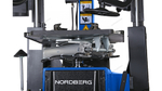Станок шиномонтажный автомат, инверторный, стол с накладками, 220 В, синий NORDBERG 4643ID (B)