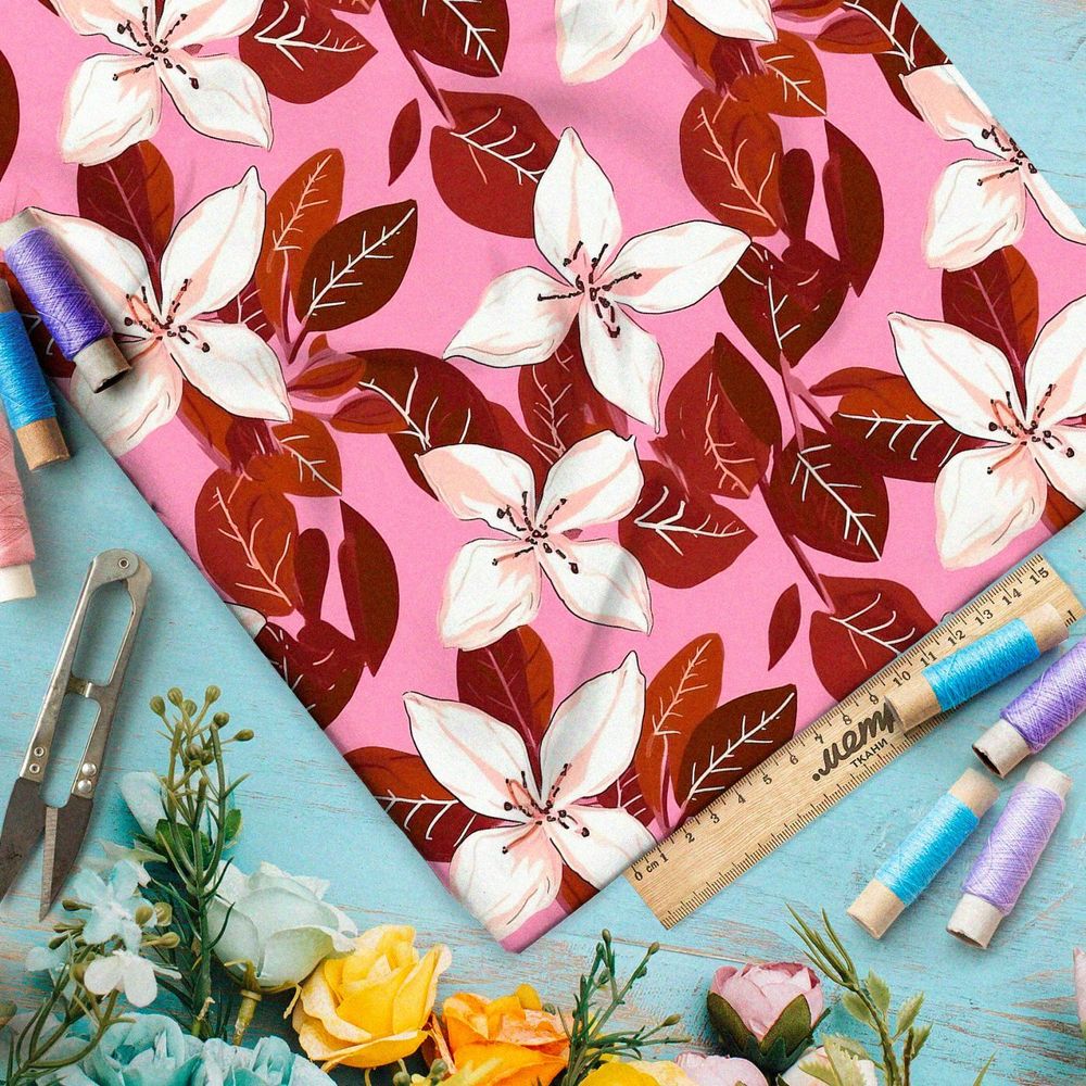 Ткань премиум бифлекс чарующая фантазия