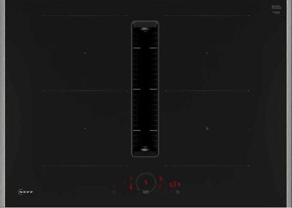 Индукционная стеклокерамич. панель Neff V57YHQ4C0 (flex design, с вытяжкой)