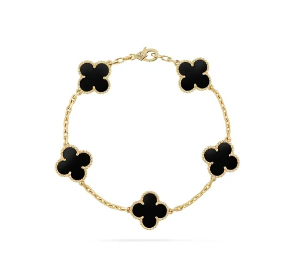 Винтажный браслет Van Cleef &amp; Arpels Alhambra, 5 мотивов
