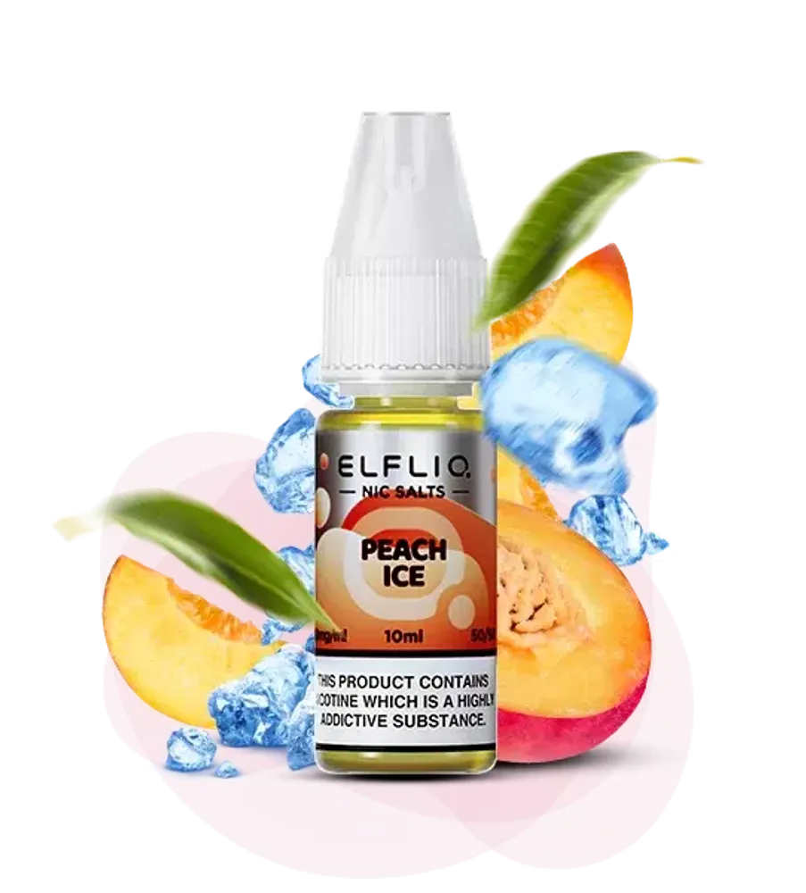 ELFLIQ - Peach Ice (5% nic, 10ml)