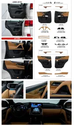 Интерьерный комплект для Lexus LX570 2008-2015 переделка в интерьер LX600 Лексус