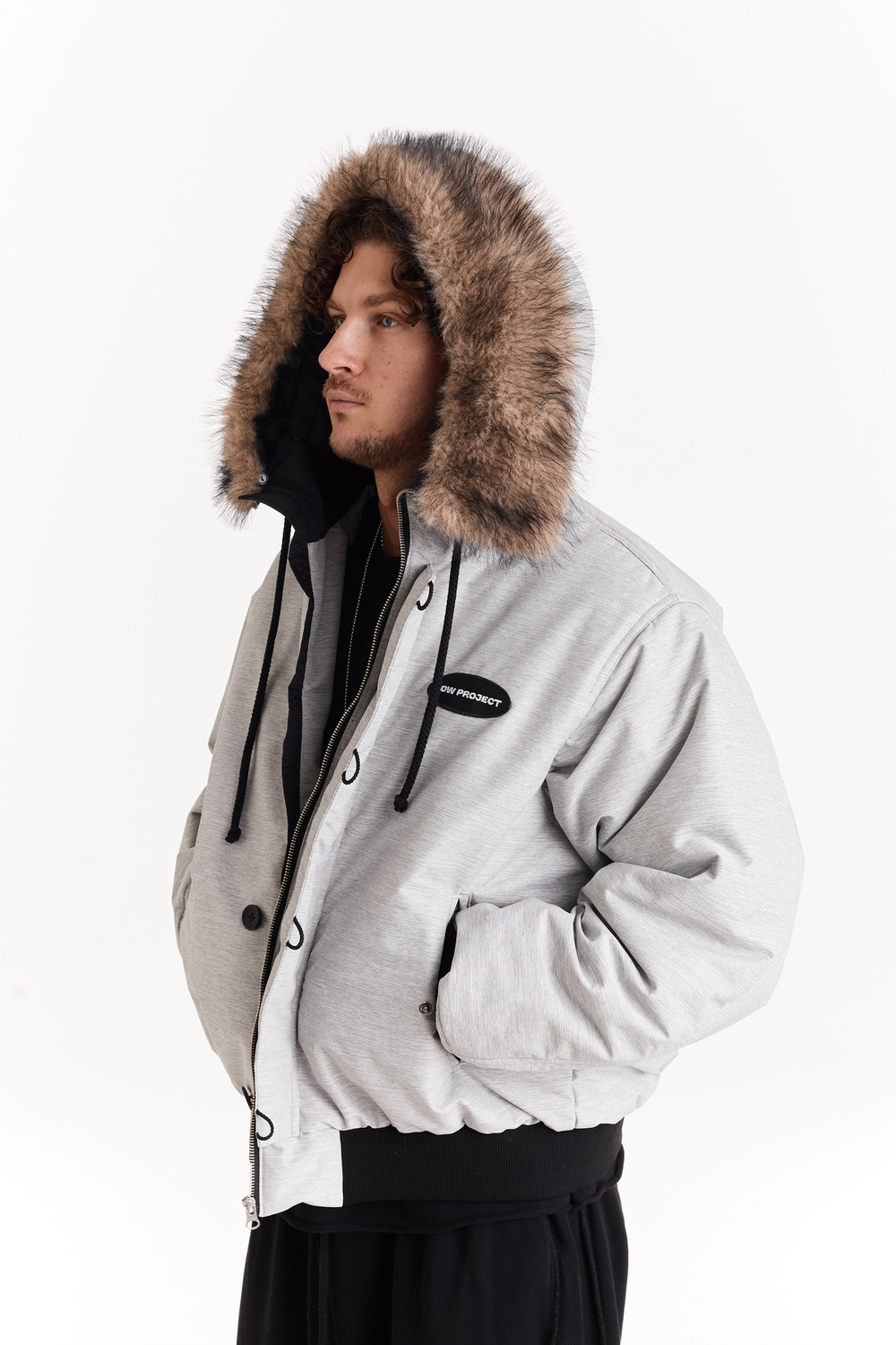 Bomber Alaska Grey Melange