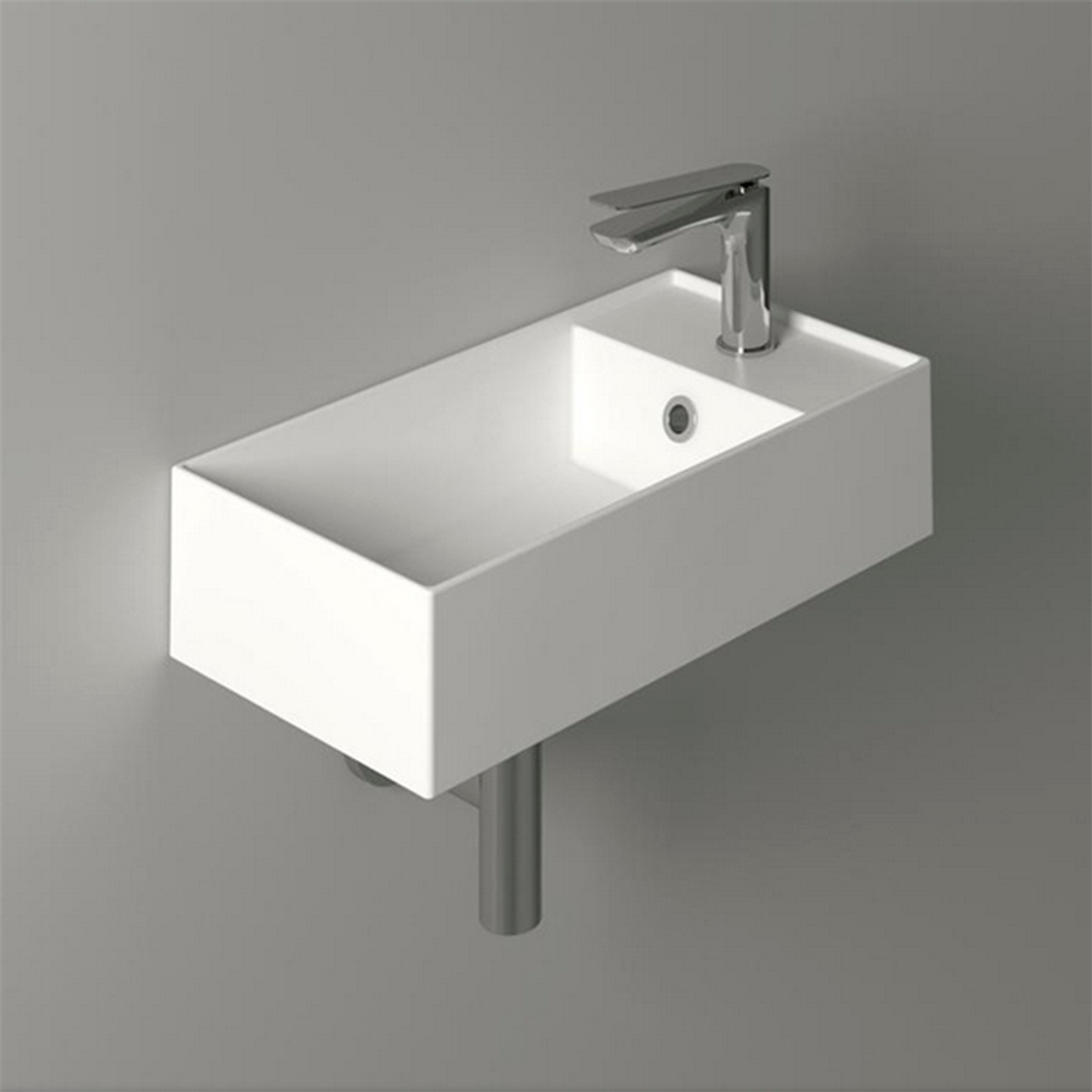 Раковина Simas Agile AG50 bi*1 подвесная 50 см, цвет белый