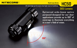 Фонарь налобный Nitecore HC50