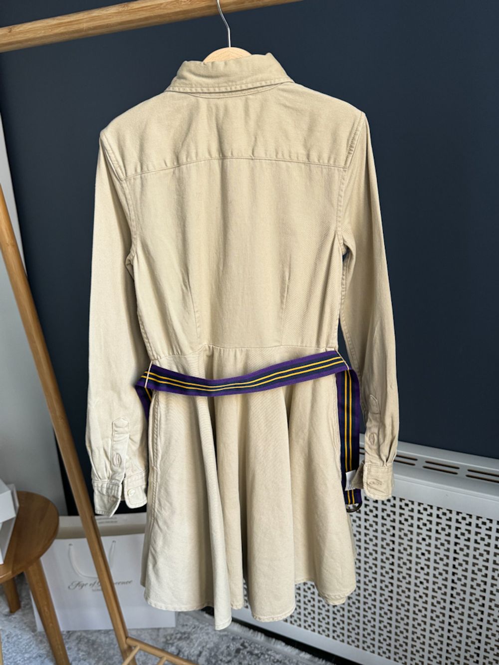 Джинсовое платье-рубашка Ralph Lauren, 128