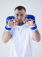 Перчатки для ММА тренировочные Reyvel (синий)