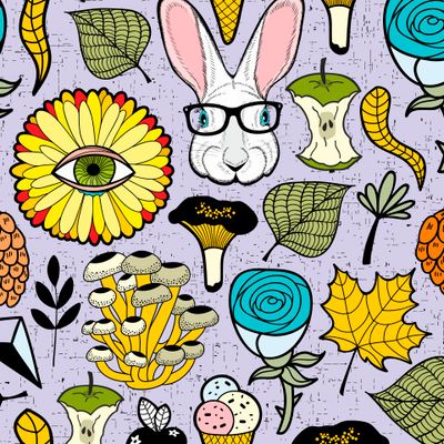 Кролик и глазик