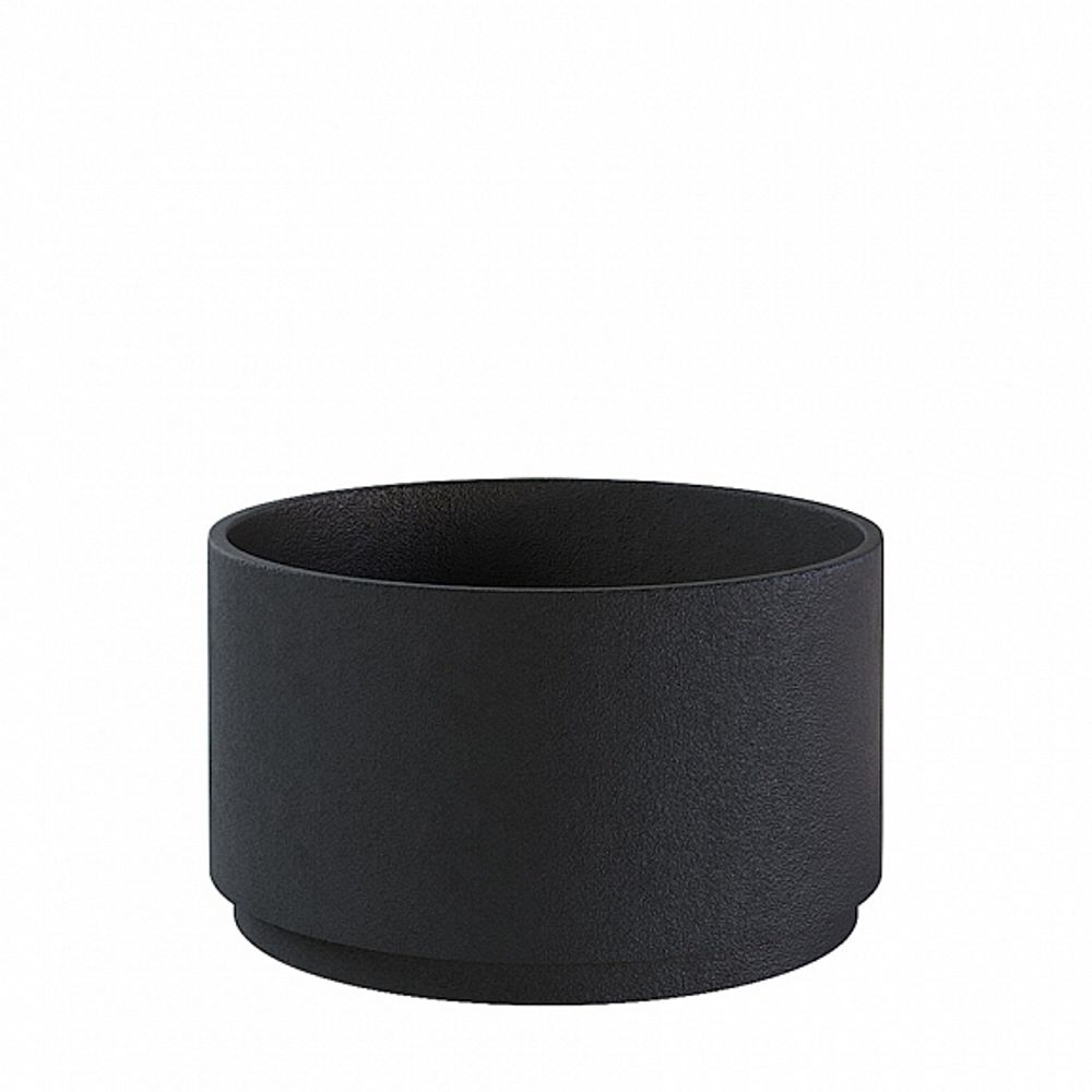 Кашпо CYLINDER XL NERO D70 H45
