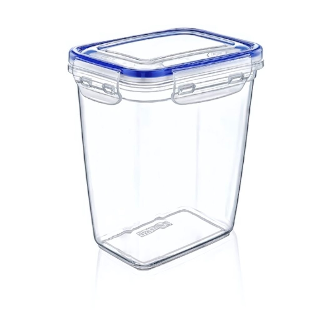 Контейнер воздухонепр. глубокий прямоугольный прозрачный 2100 мл.