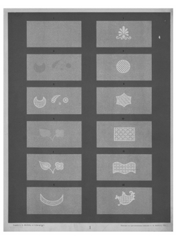 64 рисунка для вышивки гладью | Шагрен Касьян Дмитриевич де