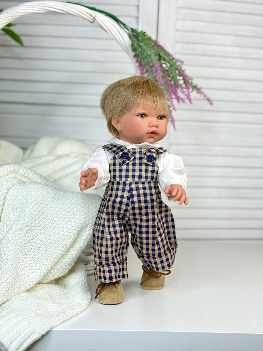 Кукла D Nenes виниловая 34см Lean (053760)