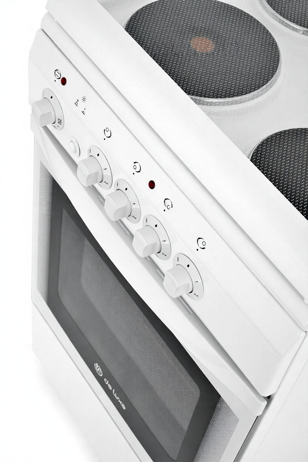 Электрическая плита DE LUXE 5004.13э кр белая