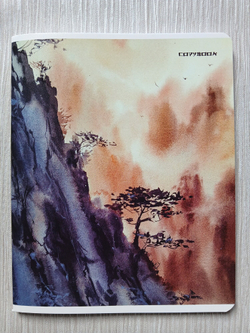 Тетрадь 48 листа А5+. "Сказочная Япония", общая, клетка. Формат А5+ (163*203 мм). Арт.120048. С полями. Комплект 5 шт.