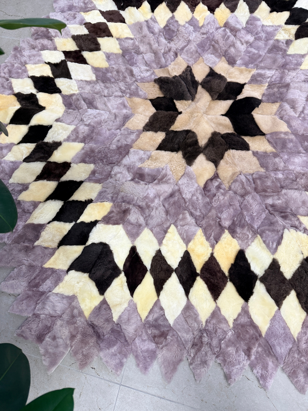 Меховой Ковер из овчины