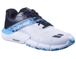 Мужские кроссовки для Падел Babolat Movea 2 - white/cyan blue